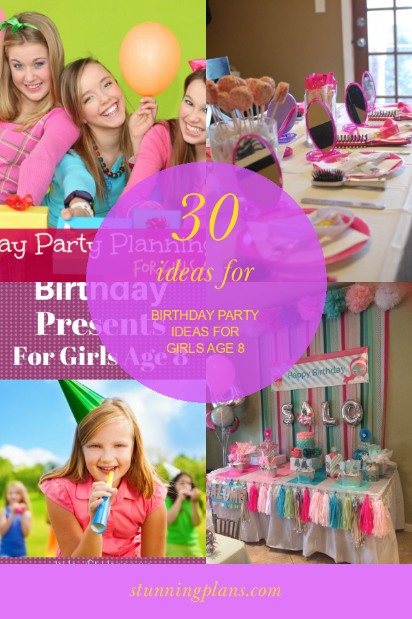 30 Ideas for Birthday Party Ideas for Girls Age 8  Home, Family, Style